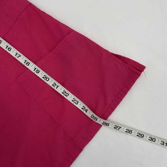 Dickies Womens Classic Fit Short Sleeve Empire Waist Mock Wrap Scrub Top Medium - Picture 9 of 9